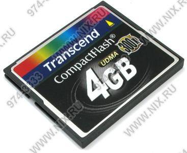    Transcend [TS4GCF300] CompactFlash Card 4Gb 300x