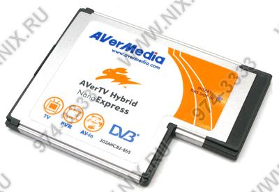   EXT TV Tuner FM  AVerMedia [AVerTV Hybrid Nano Express, Express Card/54mm]