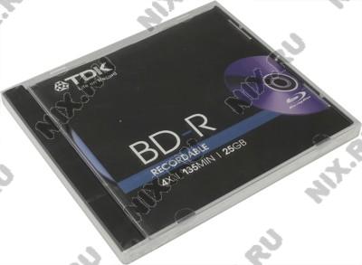   BD-R TDK 4x 25Gb [BD-R25JC4EB]