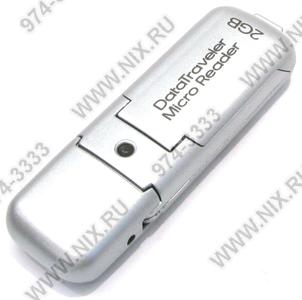   USB2.0  2Gb Kingston DataTraveler Micro Reader[DTCRC/2GB] & MicroSDHC/M2