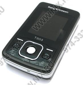   Sony Ericsson T303 Shadow Black(TriBand,Slider,LCD 128x160@64k,BT,,MP3 player,FM radio,9