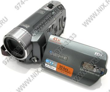    Canon FS11 Digital Video Camcorder( 0.8Mpx, 37x Zoom, 16Gb, SD/SDHC, , 2.7)