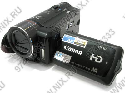    Canon HF10 HD Camcorder(AVCHD1080i,16Gb,SD/SDHC,3.31Mpx,12xZoom,,,2.7,USB2.