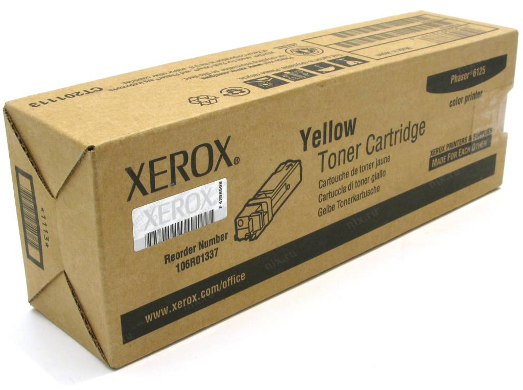  - Xerox 106R01337 Yellow ()  Phaser 6125