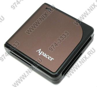   Apacer [AM400] USB2.0 CF/MD/MMC/SDHC/miniSD/xD/MS(/Pro/Duo) Card Reader/Writer