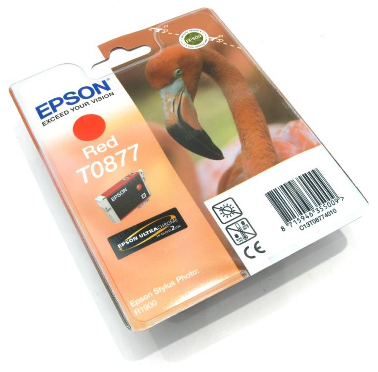   Epson T08774010 Red  EPS ST Photo R1900
