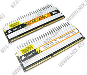    DDR3 DIMM  2Gb PC-12800 Corsair [TWIN3X2048-1600C7DHX] KIT2*1Gb
