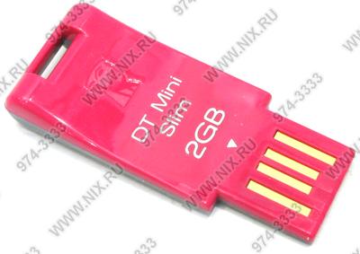   USB2.0  2Gb Kingston DataTraveler Mini Slim [DTMSN/2GB] (RTL) 