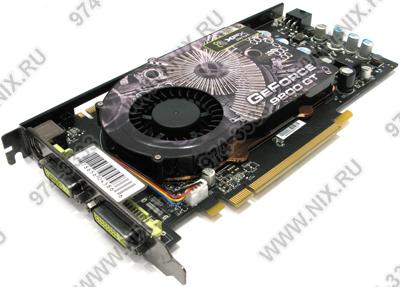   PCI-E 512Mb DDR-3 XFX [GeForce 9800GT 600M] (RTL) +DualDVI+TVOut+SLI [PV-T98G-YDF4]