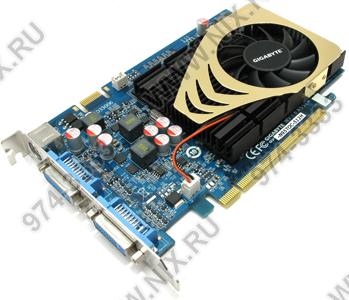   PCI-E 512Mb DDR-2 Gigabyte GV-N95TOC-512H (OEM) +DualDVI+TV Out+SLI [GeForce 9500GT]