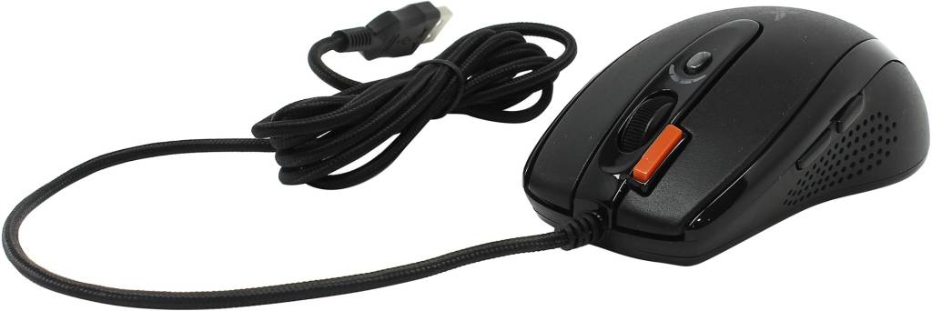   USB A4-Tech Game Optical Mouse [X-710BK-Black] (RTL) 7.( )