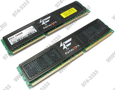    DDR3 DIMM  2Gb PC-10664 OCZ [OCZ3F13332GK] KIT2*1Gb 9-9-9