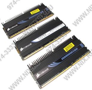    DDR3 DIMM  6Gb PC-15000 Corsair Dominator [TR3X6G1866C9DF] KIT 3*2Gb + Fan