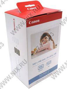   Canon KP-108IN Color Ink / Paper Set (-+ 108.100x148mm)  Selphy CP 