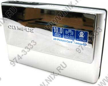    Olympus mju 1040[Silver](10Mpx,38-114mm,3x,F3.5-5.0,JPG,48Mb+0Mb xD/microSDHC,2.7,U