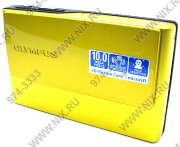    Olympus mju 1040[Yellow](10Mpx,38-114mm,3x,F3.5-5.0,JPG,48Mb+0Mb xD/microSDHC,2.7,U