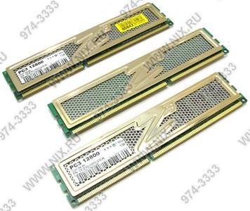    DDR3 DIMM  3Gb PC-12800 OCZ Gold [OCZ3G1600LV3GK] KIT 3*1Gb 8-8-8