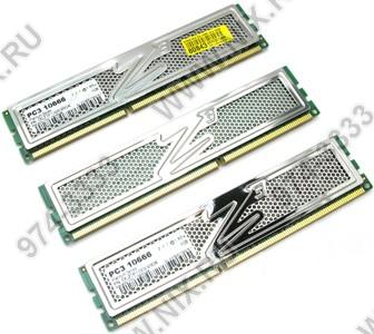    DDR3 DIMM  3Gb PC-10600 OCZ Platinum OCZ3P1333LV3GK] KIT 3*1Gb 7-7-7