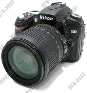    Nikon D90 18-105 VR KIT[Black](12.3Mpx,27-157.5mm,5.8x,F3.5-5.6,JPG/RAW,0Mb SD/SDHC,