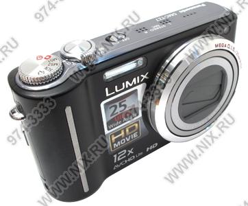    Panasonic Lumix DMC-TZ7-K[Black](10.1Mpx,25-300mm,12x,F3.3-4.9,JPG,40Mb+0Mb SDHC/MMC