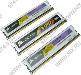    DDR3 DIMM  6Gb PC-12800 Corsair XMS3 [TR3X6G1600C9] KIT 3*2Gb