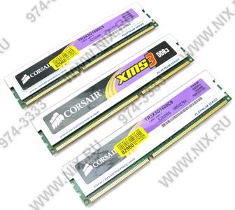   DDR3 DIMM  3Gb PC-12800 Corsair XMS3 [TR3X3G1600C9] KIT 3*1Gb