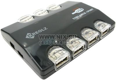   USB2.0 HUB 7-port Kreolz [HUB-007] + ..