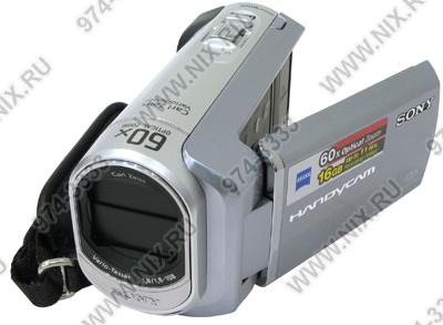    SONY DCR-SX60E[Silver]Digital Handycam Video Camera(16Gb,60xZoom,0.8Mpx,MS Duo,