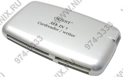   Orient [CR-D] USB2.0 CF/MD/MMC/SDHC/MiniSD/MS(PRO/Duo) Card Reader/Writer