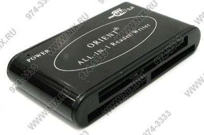   Orient [CR-ALL-1-mini] USB2.0 CF/MD/MMC/SM/SD/xD/MS(PRO/Duo) Card Reader/Writer