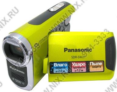    Panasonic SDR-SW21-G[Green] SD Video Camera(10x Zoom,,2.7,SD
