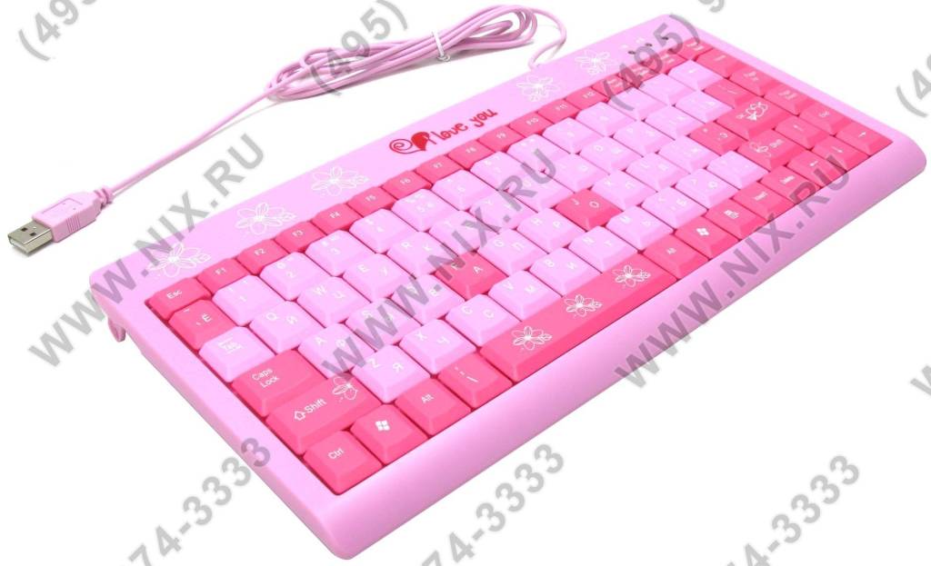   USB SVEN Standart mini 4000 pink 104+10 /