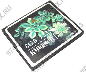    Kingston [CF/8GB-S2] CompactFlash Card 8Gb 133x