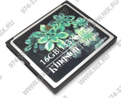   Kingston [CF/16GB-S2] CompactFlash Card 16Gb 133x