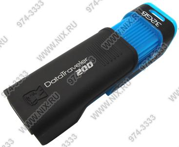   USB2.0 32Gb Kingston DataTraveler 200 [DT200/32GB] (RTL)