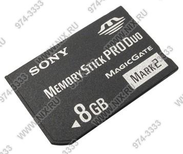    SONY < MS-MT8G/NK > Memory Stick PRO DUO MagicGate Mark2 8Gb