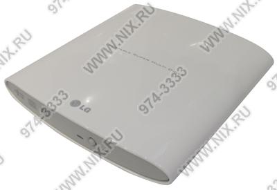   USB2.0 DVD RAM&DVDR/RW&CDRW LG GP08NU20 (White) EXT (RTL) 5x&8(R9 6)x/8x&8(R9 6)x/6x/8x&24x/
