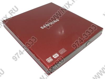   USB2.0 DVD RAM&DVDR/RW&CDRW Samsung SE-S084C/RSRN (Red) EXT(RTL) 5x&8(R9 6)x/8x&8(R9 6)x/6x
