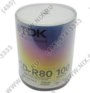   CD-R 700 TDK 52x (100 )  , printable (t19884)