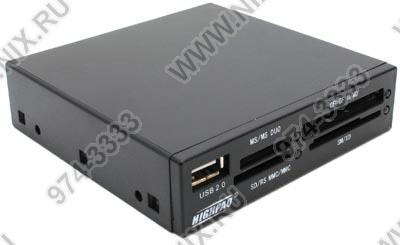   HighPaq [ICR-E001-Black]3.5 Internal USB2.0 CF/MD/MMC/SDHC/xD/SM/MS(/Pro/Duo)Card Reader/Wr
