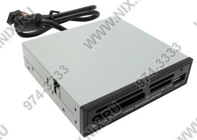   Orient[CR704B-Black]3.5 Internal USB2.0 CF/MD/SM/xD/MMC/SD/MS(/Pro/Duo)Card Reader/Writer+1
