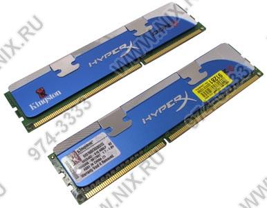    DDR3 DIMM  2Gb PC-12800 Kingston HyperX [KHX1600C9D3K2/2G] KIT2*1Gb CL9