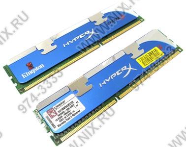    DDR3 DIMM  2Gb PC-14400 Kingston HyperX [KHX1800C8D3K2/2GX] KIT2*1Gb CL8