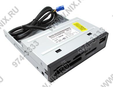   Sema[SFD-321F/TS41UB Black]3.5 Internal USB2.0 CF/MD/xD/MMC/SD/MS(/Pro/Duo)Card Reader/Writ