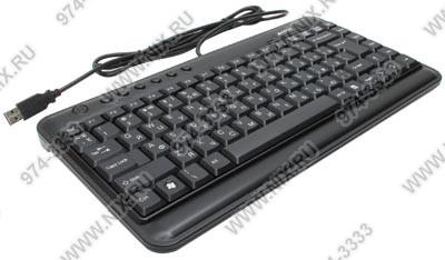   USB A4-Tech Slim Mini Keyboard KL-5 Black 87+7 /