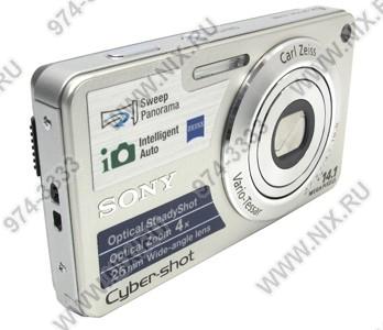    SONY Cyber-shot DSC-W350[Silver](14.2Mpx,26-105mm,4x,F2.7-5.7,JPG,45Mb+0Mb MS Duo/SD