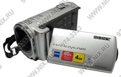    SONY DCR-SX44E[Silver]Digital Handycam Video Camera(0.8Mpx,60xZoom,,2.7,4Gb+M