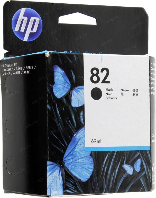   HP CH565A 82 Black (o)  HP DJ 111/510 (69ml)