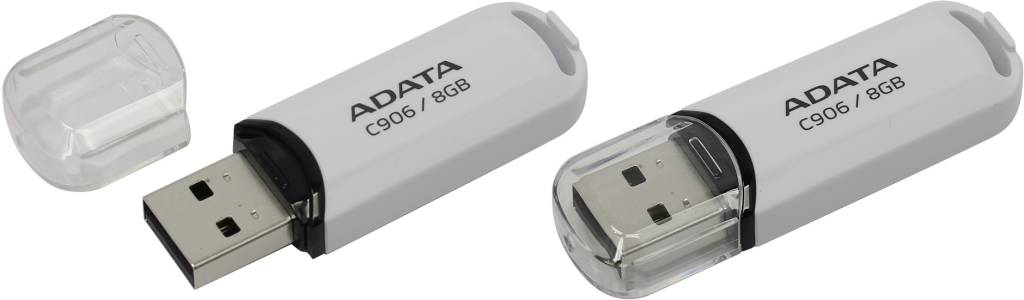   USB2.0  8Gb ADATA [AC906-8G-RWH]