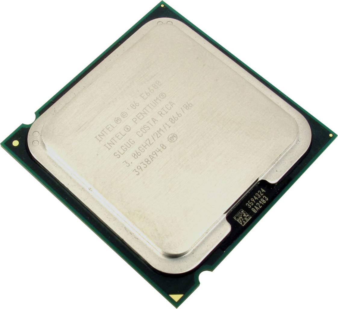   Intel Pentium Dual-Core E6600 3.06 / 2/ 1066 LGA775